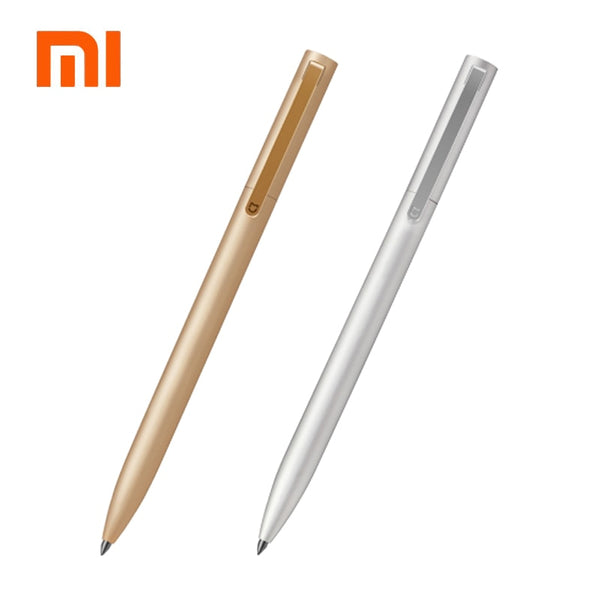 Newest Arrivel Original Xiaomi Mijia Metal Sign MI Pens 0.5mm Signing Pens PREMEC Smooth Switzerland Refill MiKuni Japan Ink