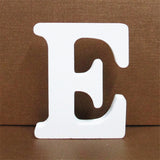 White Wooden Letter Alphabet