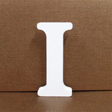 White Wooden Letter Alphabet