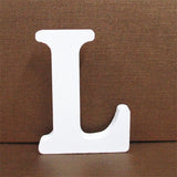 White Wooden Letter Alphabet