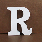 White Wooden Letter Alphabet