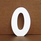 White Wooden Letter Alphabet