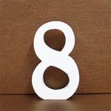 White Wooden Letter Alphabet