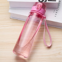 Water Bottle 560ML 400ML Plastic Drinkware Tour Outdoor Sport School Leak Proof Seal Gourde Climbing Water Bottles